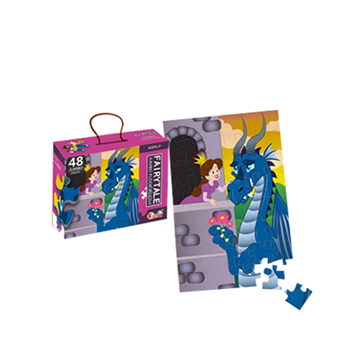 بازل القلعة والـتنين — FAIRYTALE PUZZLE