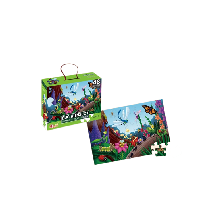 بازل أرضية الحشرات والحديقة — BUG & INSECT