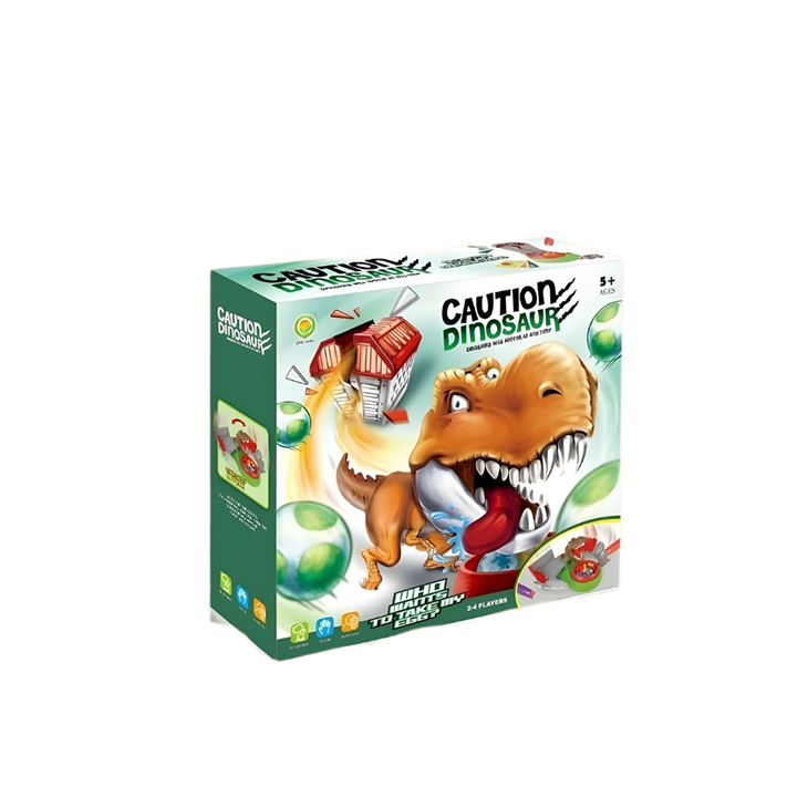 لعبة ديناصور الخطر – التحدّي الجماعي الممتع