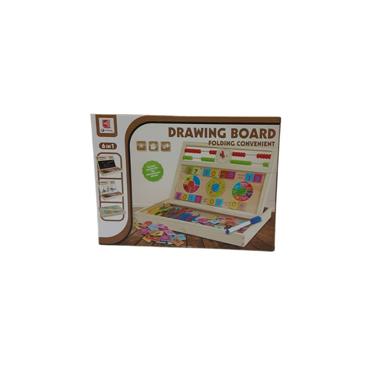 لوحة الرسم التعليمية القابلة للطي للأطفال