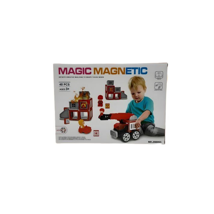 مجموعة المكعبات المغناطيسية السحرية التعليمية للأطفال