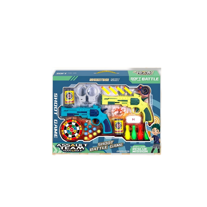 طقم المسدسات القتالية للأطفال – 857-2