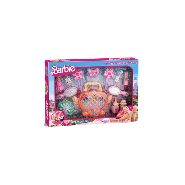 طقم Barbie Beauty Set – مكياج البنات الخيالي!