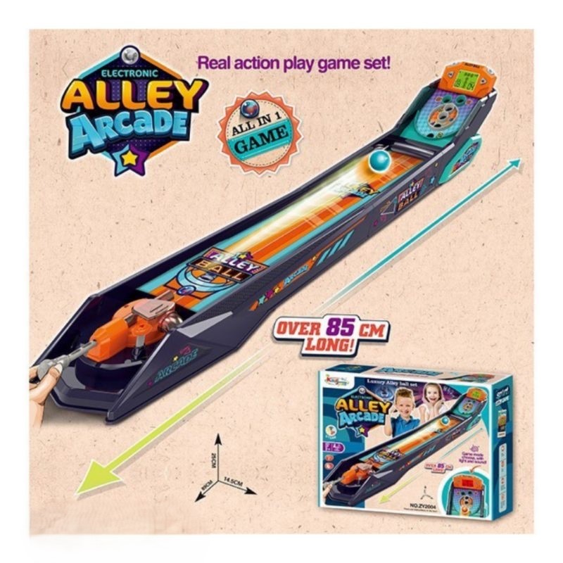 Alley arcade electric mainan - ألعابي