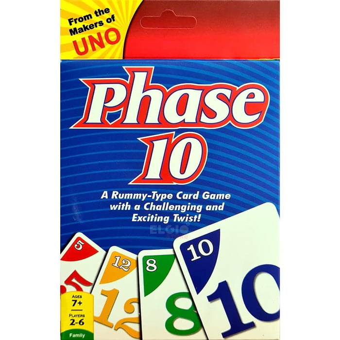 Phase 10 card game
