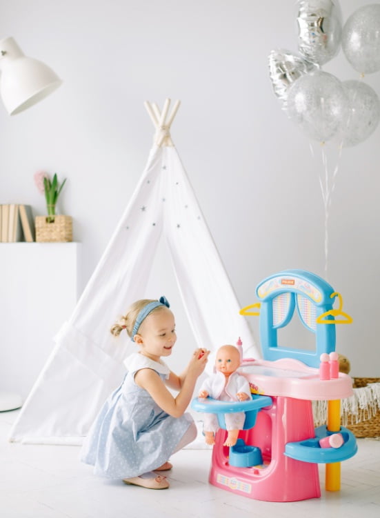 مجموعة المربية مع دمية - ألعابي