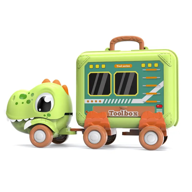 Dinosaur Tool Truck Series 23 Pcs - ألعابي
