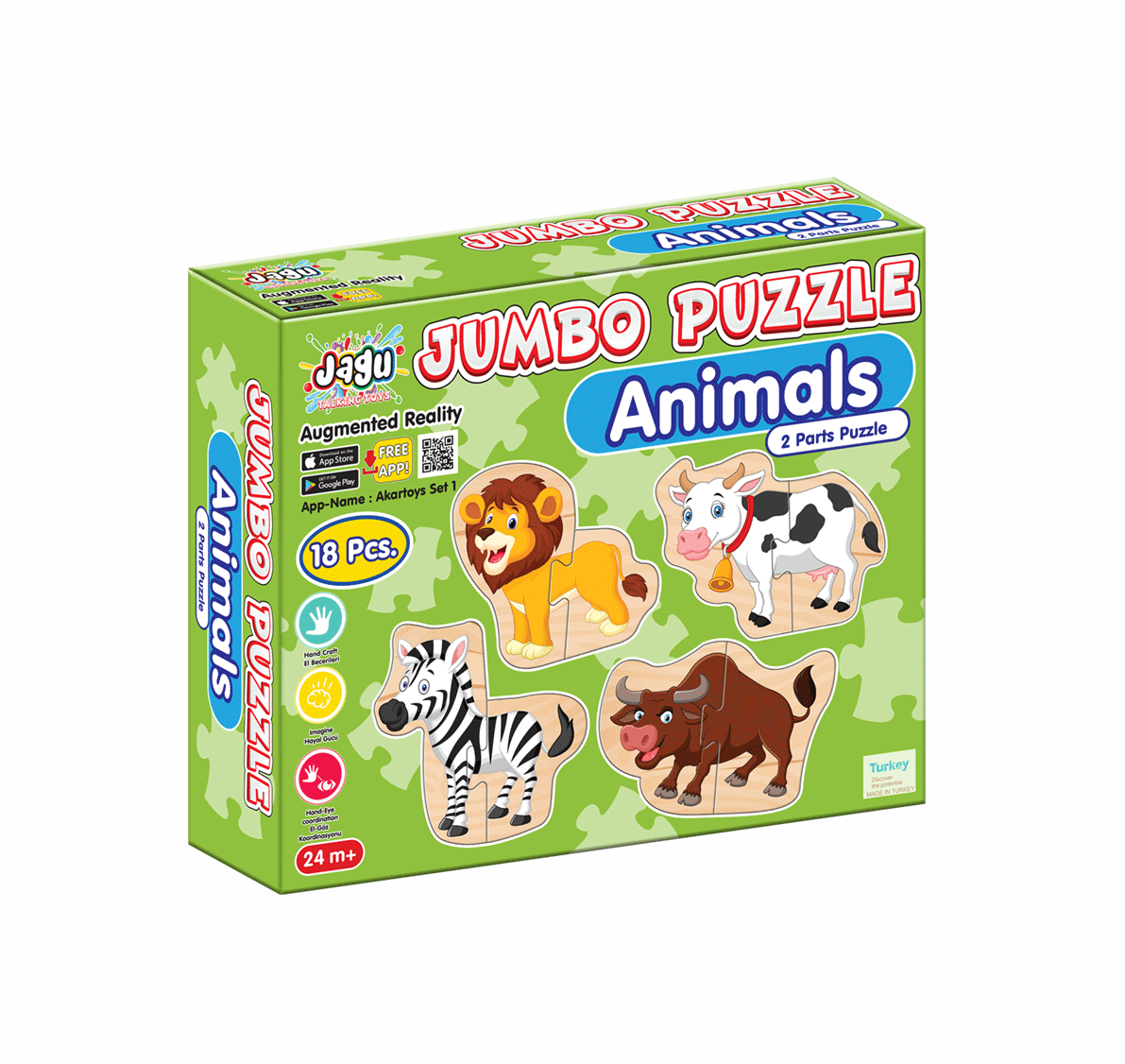 جمبو بزل حيوانات - ألعابي