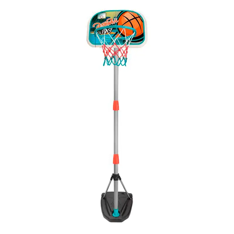 Adjustable Basketball Backboard With Ball