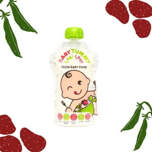 Baby Tummy Peas Please