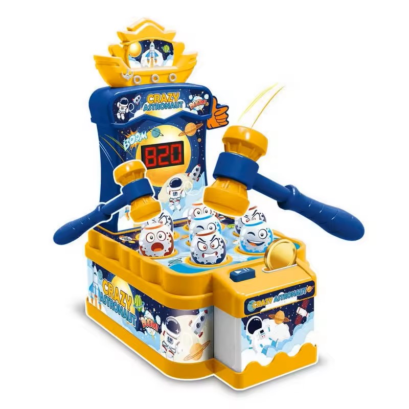 Crazy Astronaut Whack-a-Mole Game – Fun and Interactive Space-Themed Play