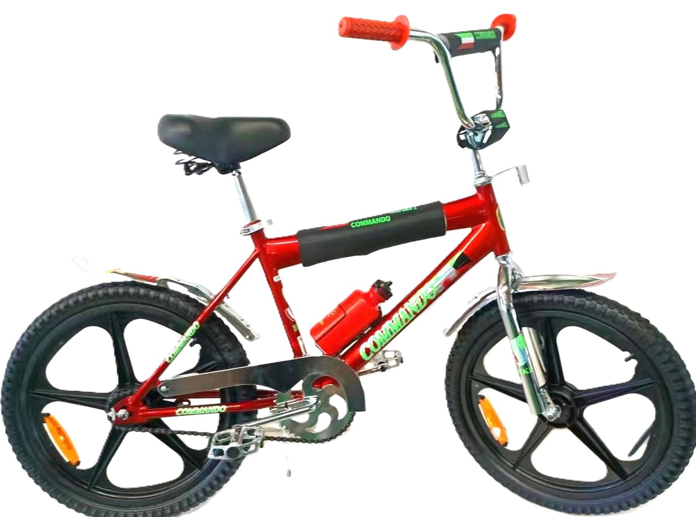 دراجة بي إم إكس كوماندو 20 انش مع إطارات بلاستيكية - ألعابي