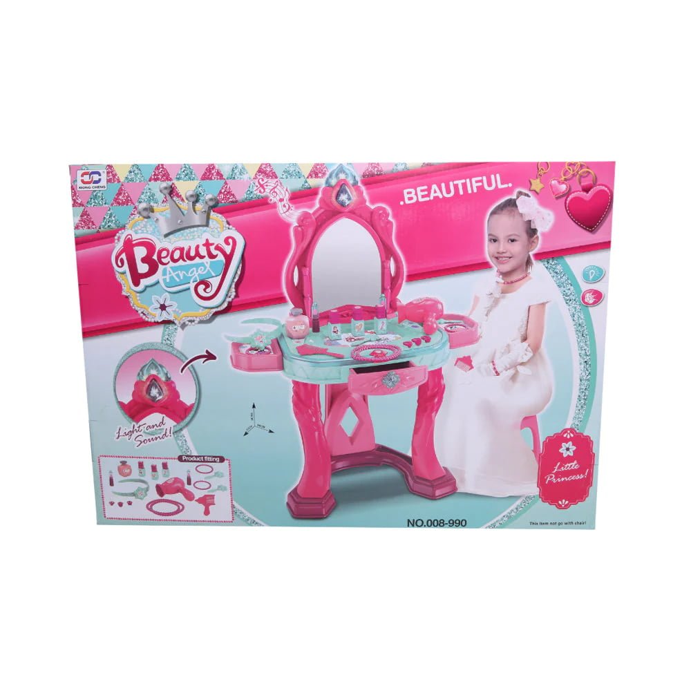 dressing table beauty angel hairstyle