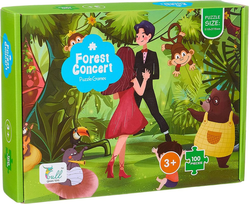 Forest Concert Puzzle Game 100 pieces