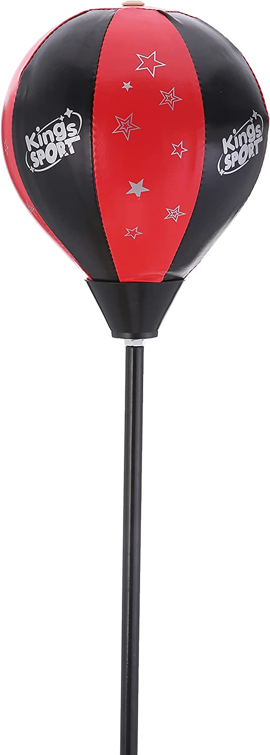 King Sport Boxing Stand for Kids with Gloves Toy
