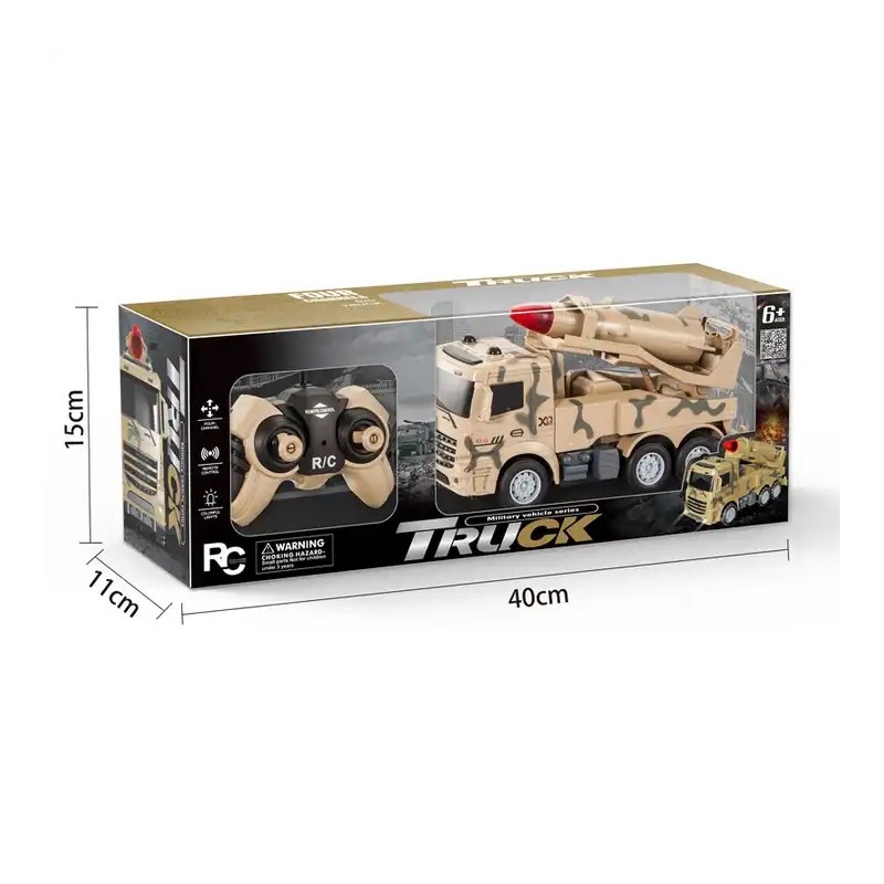 Remote Control Missile Launcher Truck – Military Vehicle Series