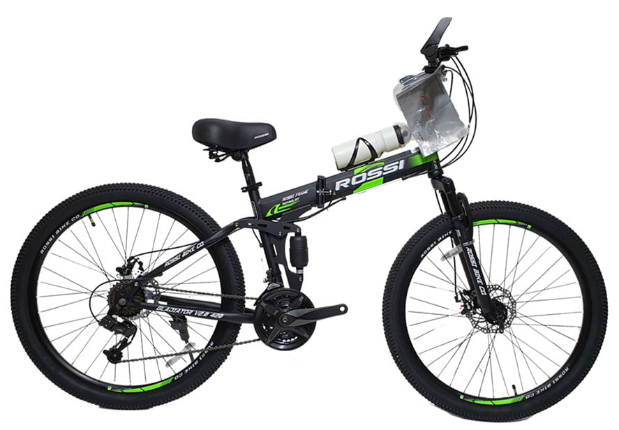 ROSSI FOLDING BIKE SIZE 24″ 21 SPEED STEEL FRAME