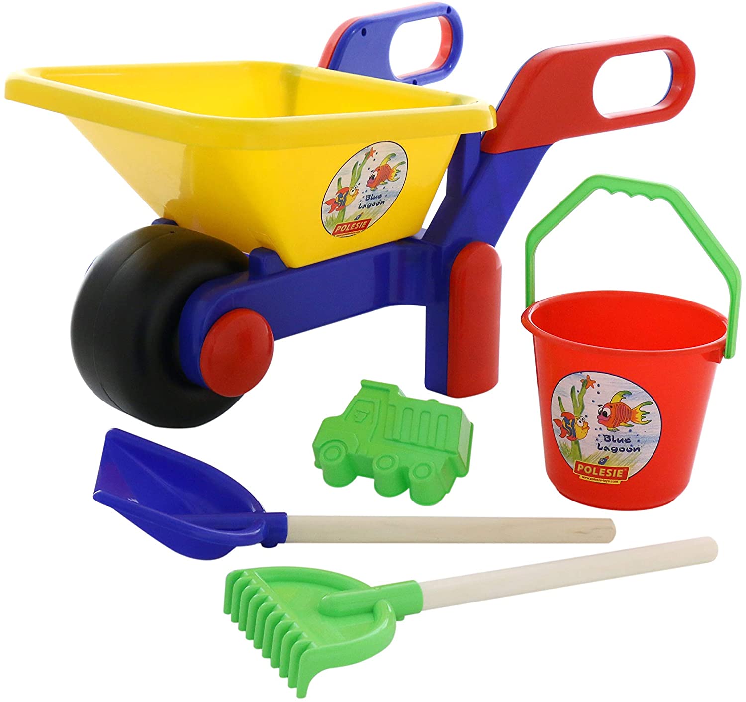 Wader Wheelbarrow Filled 5-Piece Set