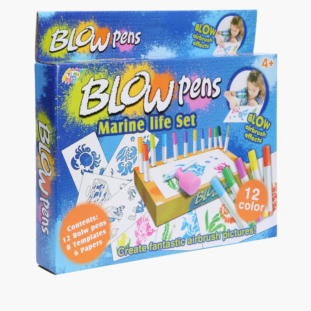 Blow Pen Marine life Set