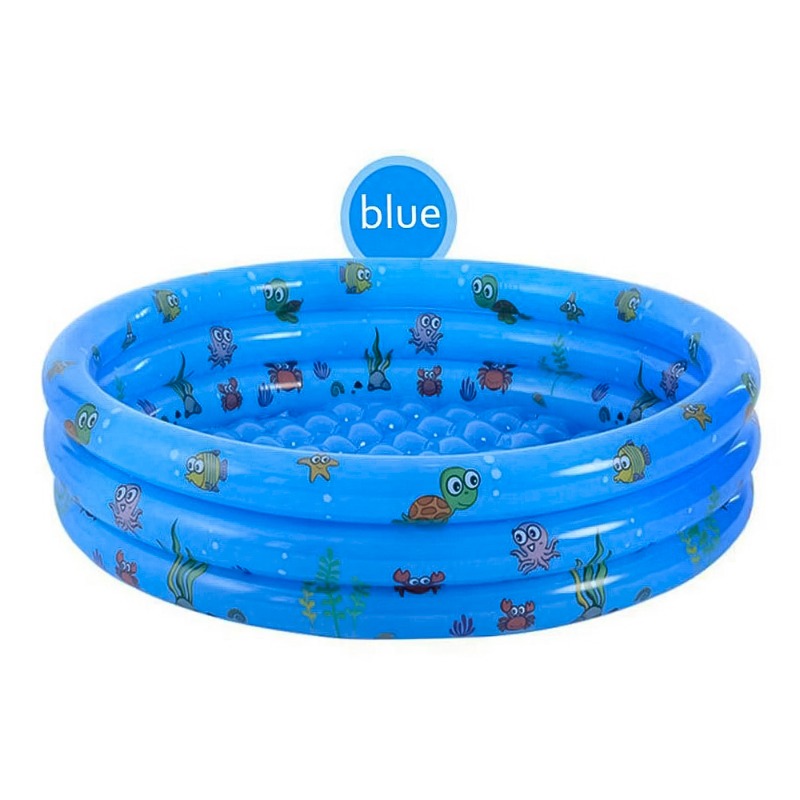 مسبح الأطفال ثلاثي الحلقات قابل للنفخ
