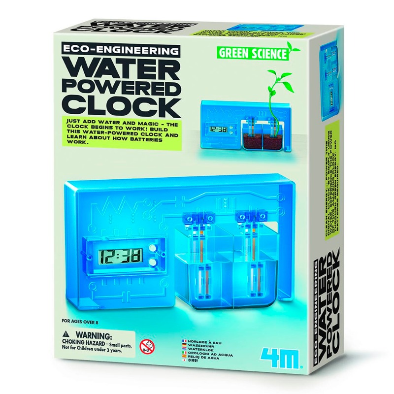 فور إم - ساعة تعمل بالطاقة المائية