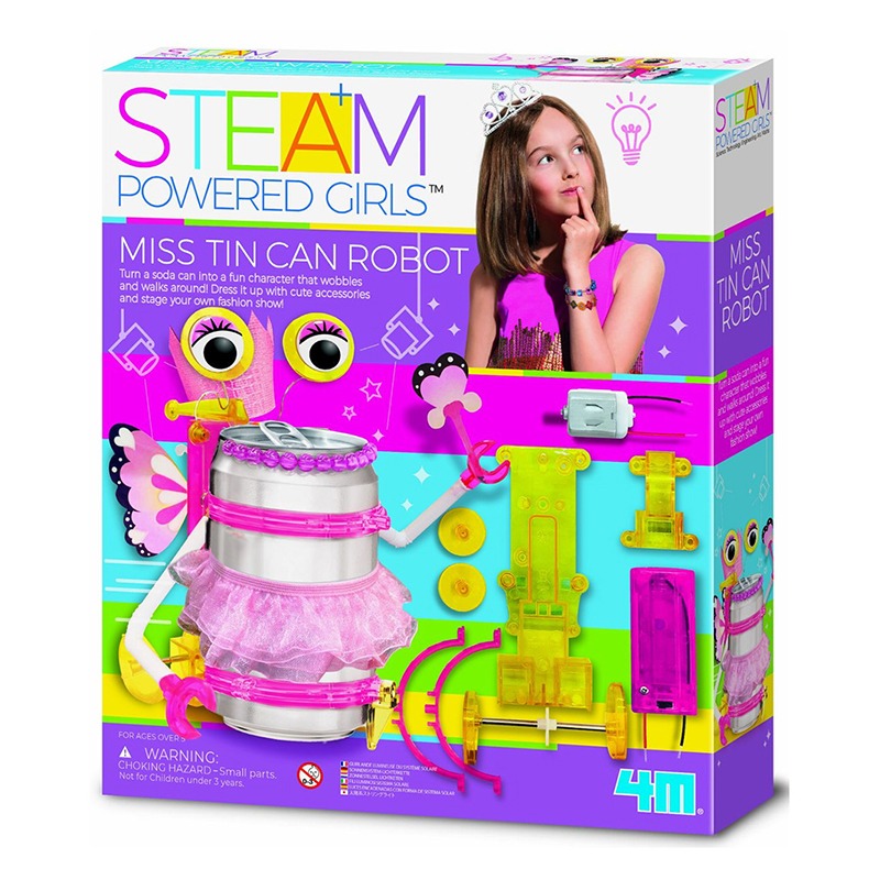 فور إم - مجموعة صنع روبوت العبوة المعدنية