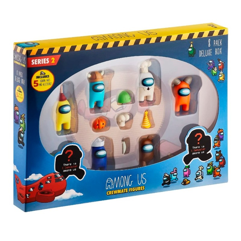 أمونج أس - مجموعة شخصيات كروميت ديلوكس 8 قطع