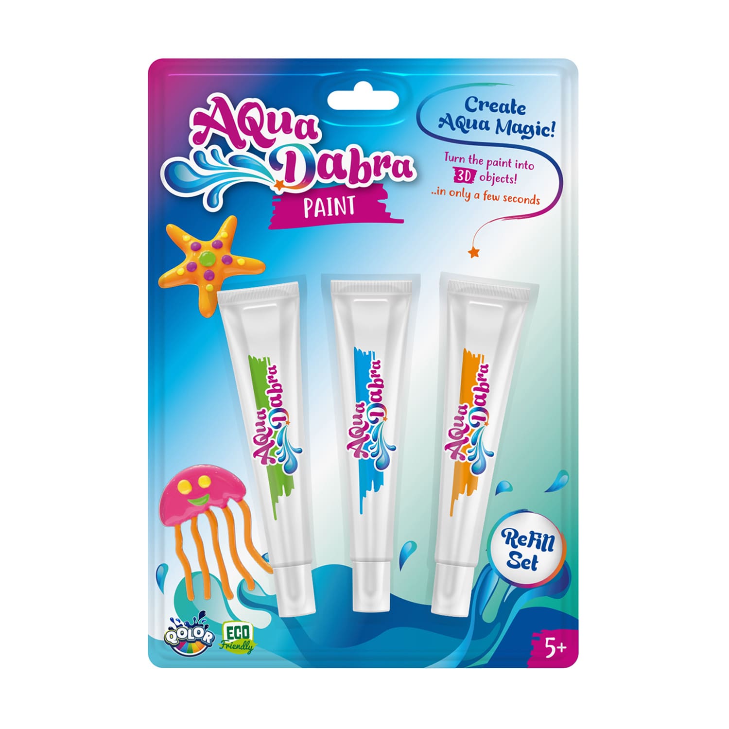 أكوادابرا - عبوات الألوان 3 قطع