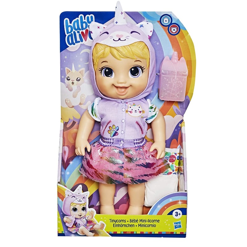 بيبي ألايف - دمية تايني كورنز كات