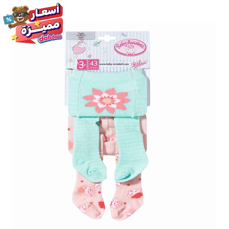 بيبي أنابيل - حزمة جوارب طويلة للدمية