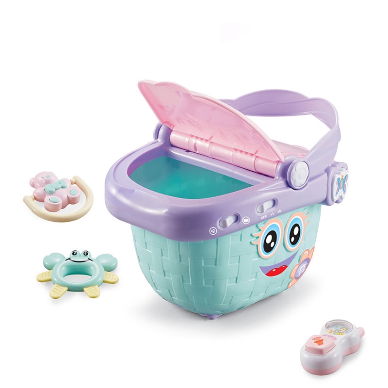 سلة التخزين ومجموعة العاب الطفل