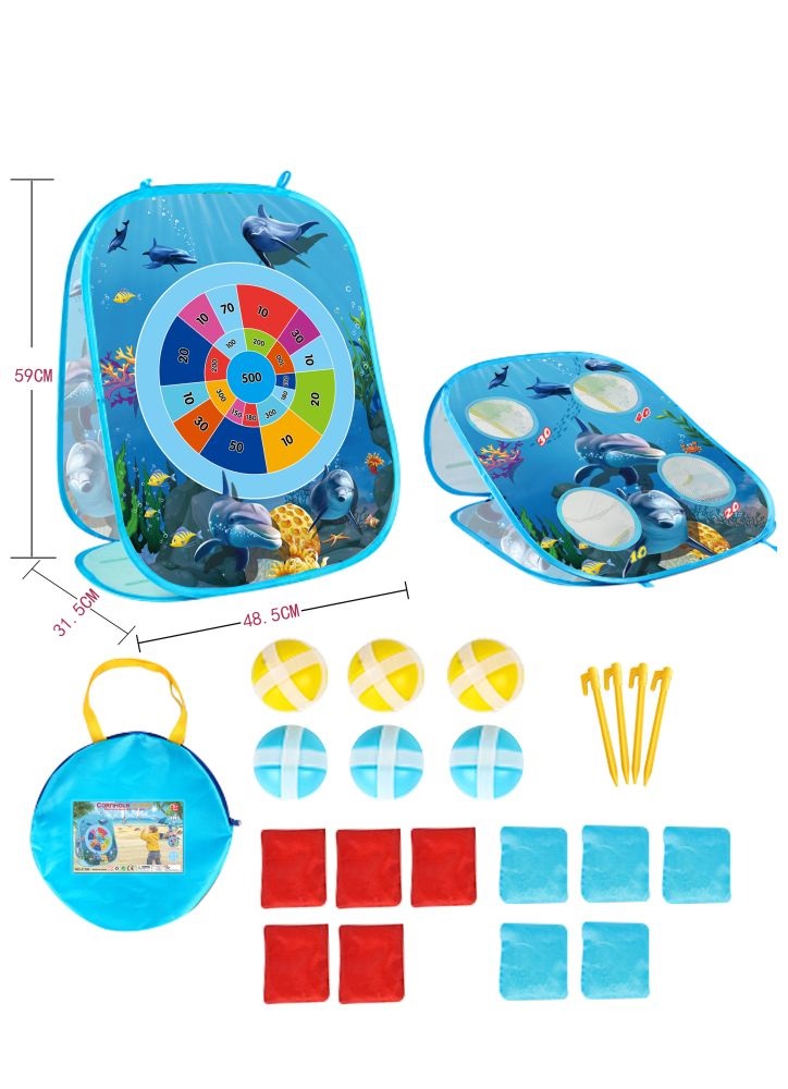 بيبي سيت - خيمة الرمي القابلة للطي بتصميم المحيط