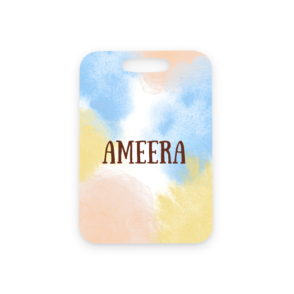 بطاقات الحقائب - الألوان