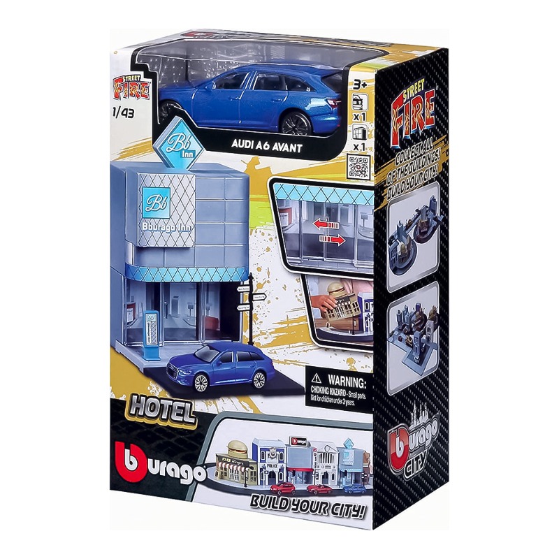 بوراجو - مجموعة بناء فندق المدينة مع سيارة