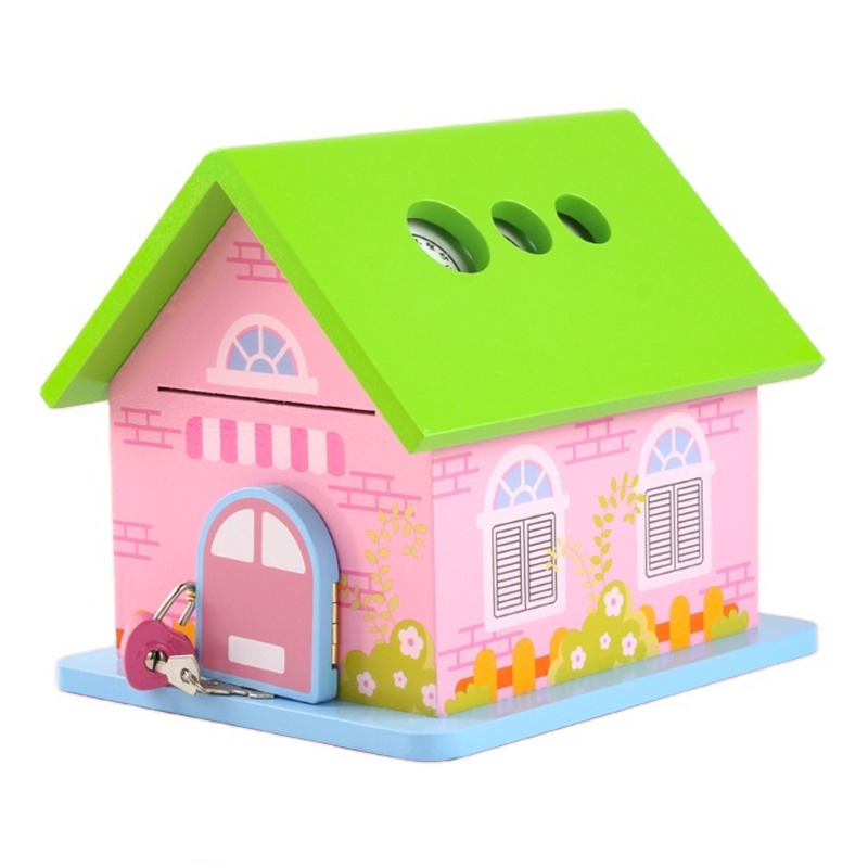 بيلالونا - حصالة التوفير بتصميم بيت الحديقة