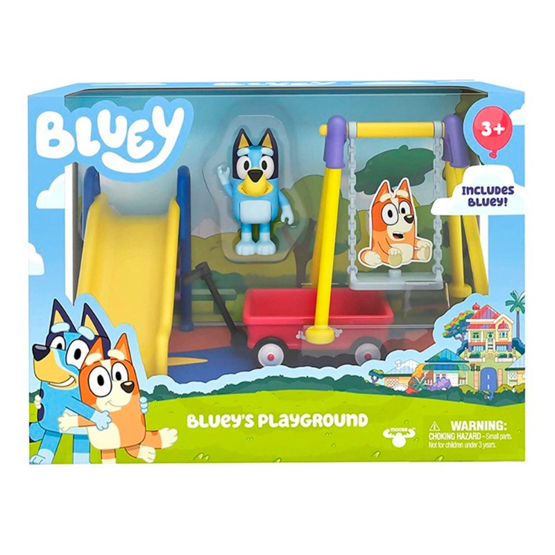 بلوي - مجموعة لعب ميني بلاي جراوند مع شخصية بلوي