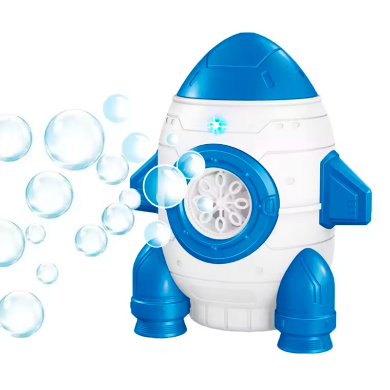 سينش - جهاز صنع الفقاعات مع ضوء 8 فتحات