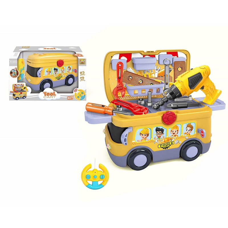 عربة أدوات الصيانة - 24 قطعة