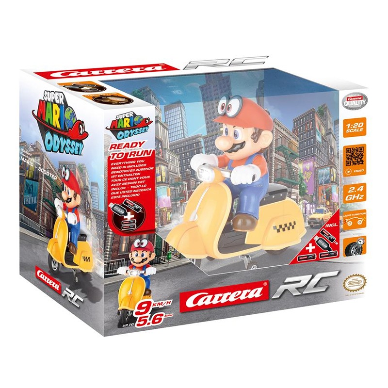 كاريرا - سوبر ماريو أوديسي سكوتر بجهاز التحكم عن بعد