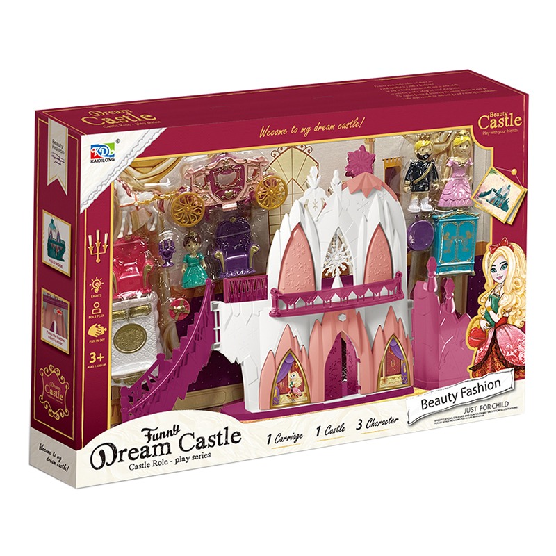 قلعة فاني دريم مع أضواء وأصوات