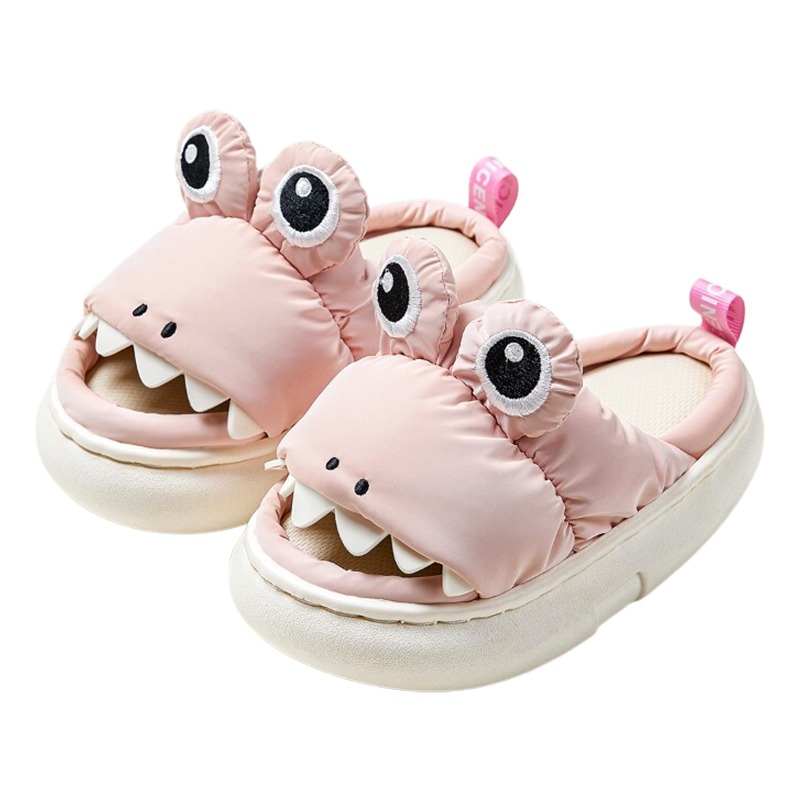 تشيرفل ماريو - صندل الاطفال بتصميم التمساح لون وردي