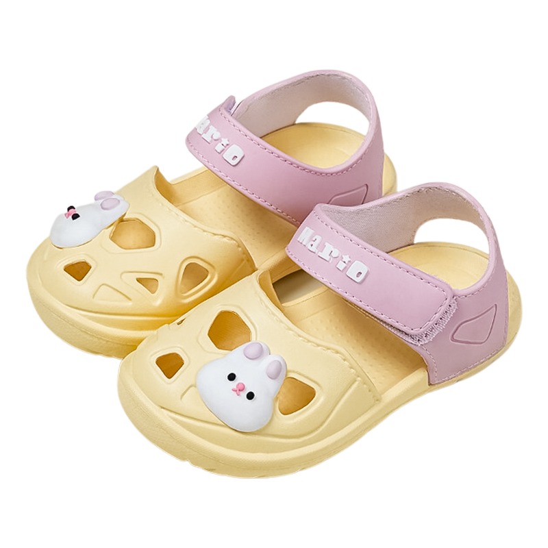 تشيرفل ماريو - حذاء الأطفال بتصميم الأرنب لون أصفر