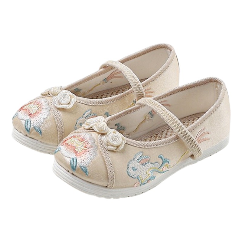 تشيرفل ماريو - حذاء باليرينا للأطفال من القماش