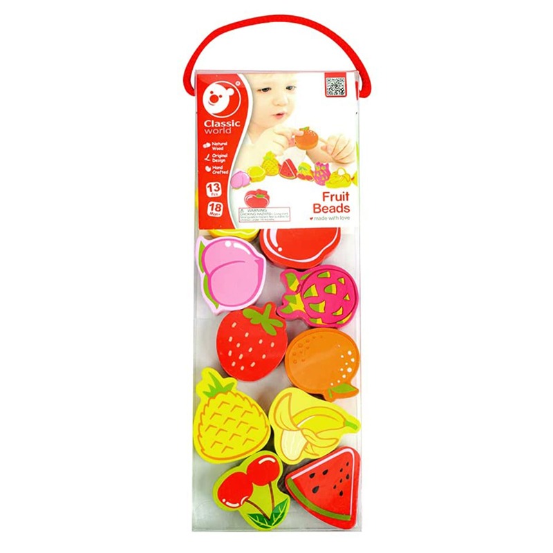 كلاسيك وورلد - لعبة الخيوط والفاكهة الخشبية