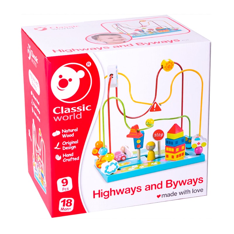 كلاسيك وورلد - لعبة متاهة الطرق هاي وايز آند باي وايز