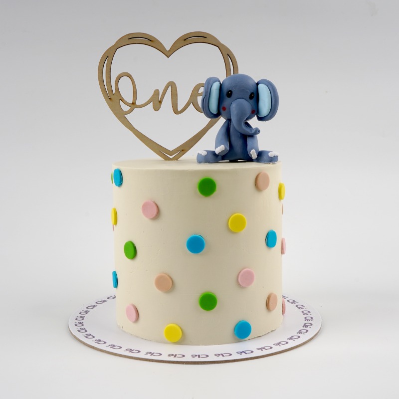 كلي بيكري - كيكة كولور ايلفانت - 6 إنش