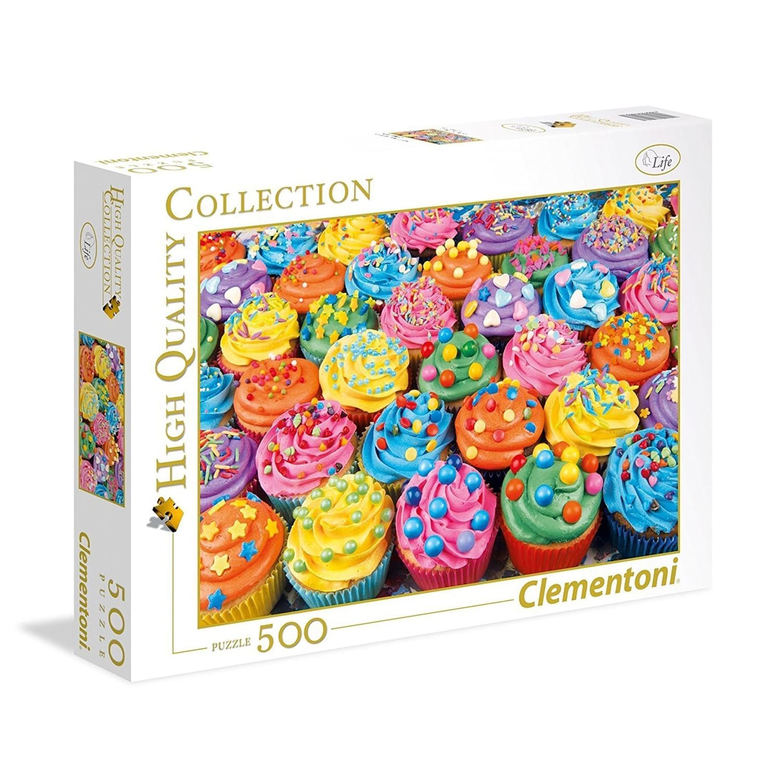 كلمنتوني - بازل الكعك الملون - 500 قطعة