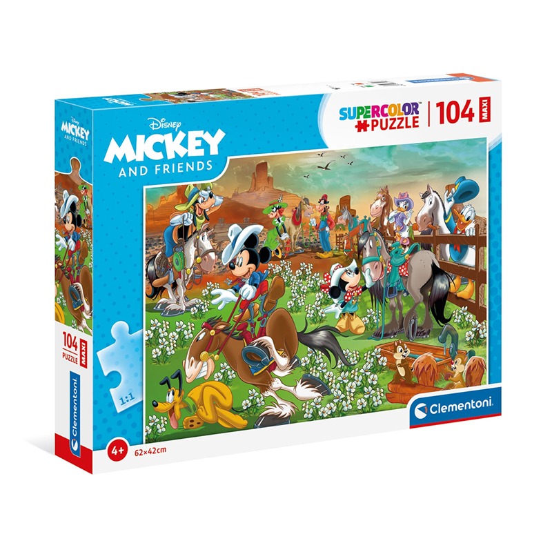كلمنتوني - بازل ديزني ميكي آند فريندز 104 قطعة