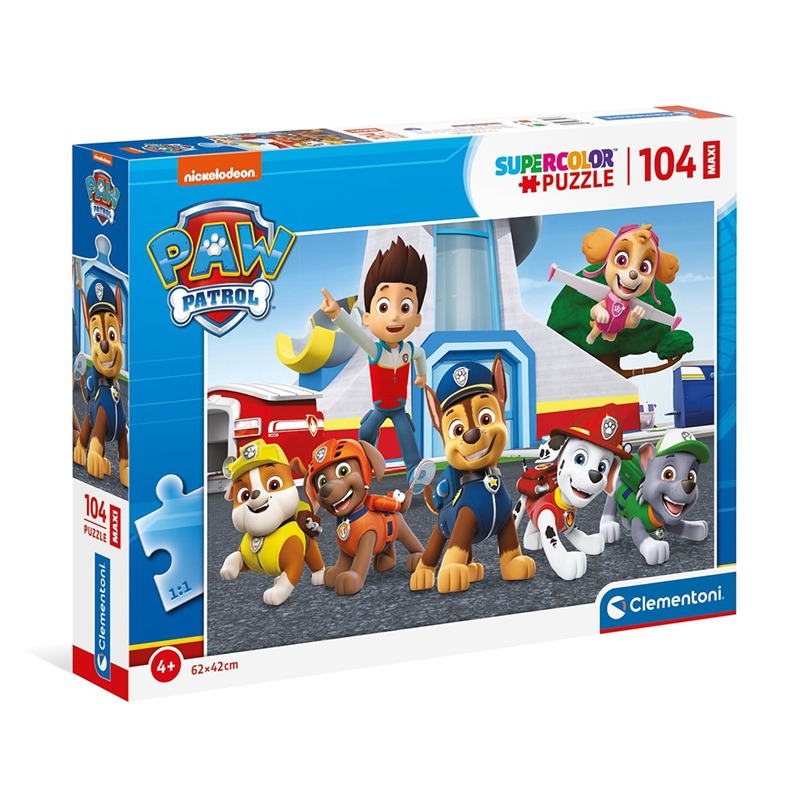 كلمنتوني - بازل نيكلوديون ماكسي باو باترول 104 قطعة