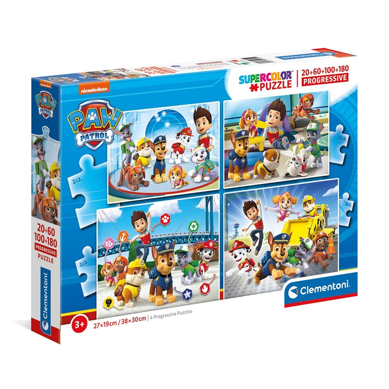 كلمنتوني - بازل نيكلوديون باو باترول 4 في 1